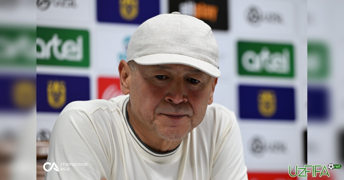 Mirjalol Qosimov: "Afsus, ikkita oson golni o'tkazib yubordik"- uzfifa.net.