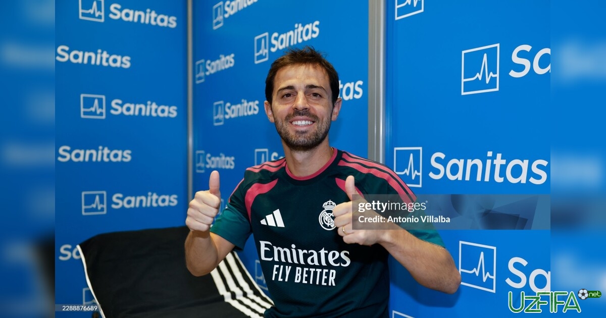 Bernardu Silva “Real”da mashg'ulotlarni boshladi- uzfifa.net.