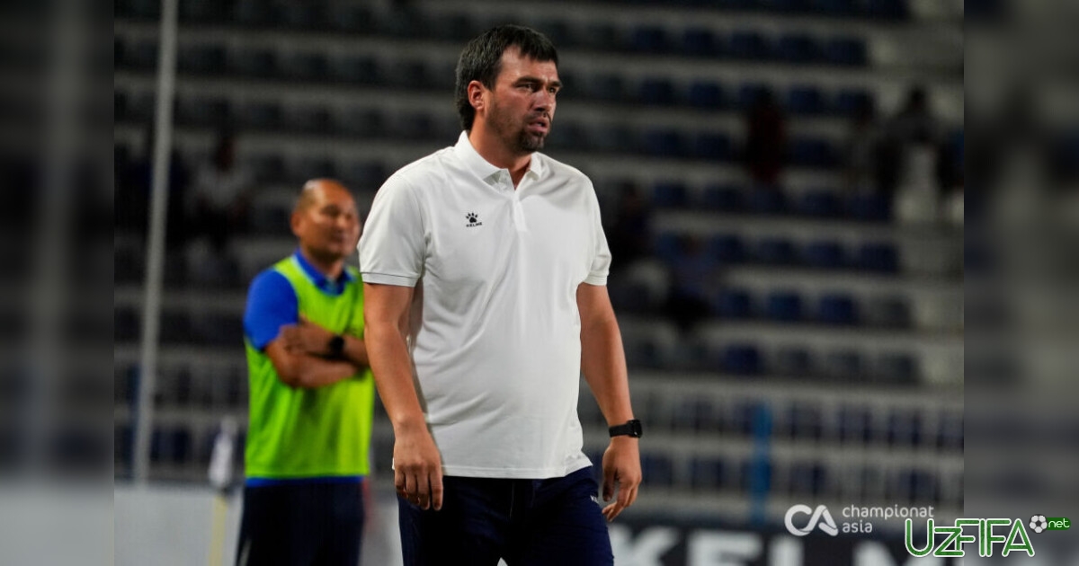 Jamoliddin Rahmatullaev: "O'yinni yomon boshlamagandik. Birinchi taymdagi ikkita gol va qizil kartochkalar vaziyatni o'zgartirib yubordi"- uzfifa.net.