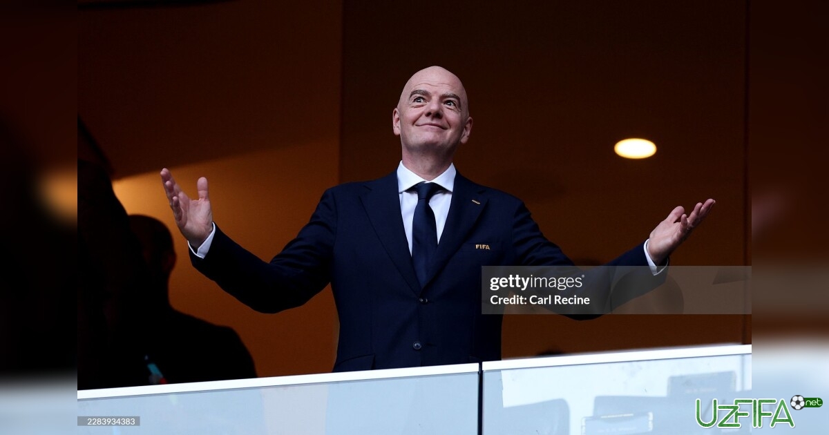 Infantino jazmanining lavozimini oshirishda va unga tovon puli to'lanishda ayblanmoqda- uzfifa.net.