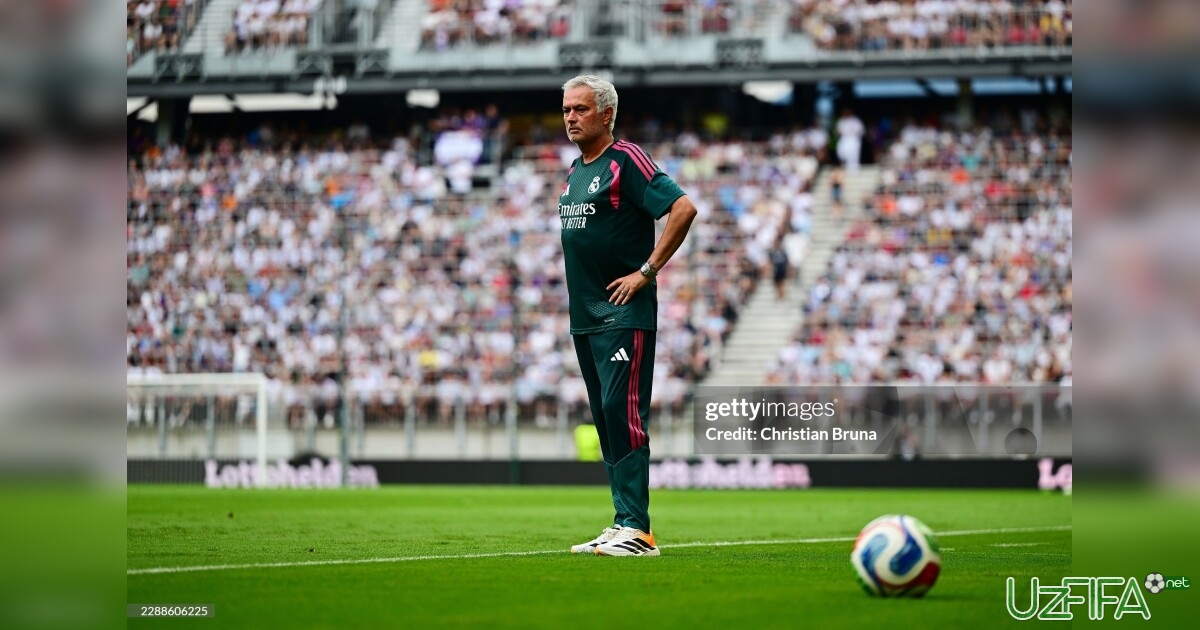 Mourinyo Vinisiusning "Real" bilan shartnomasini uzaytirgani haqida fikr bildirdi- uzfifa.net.