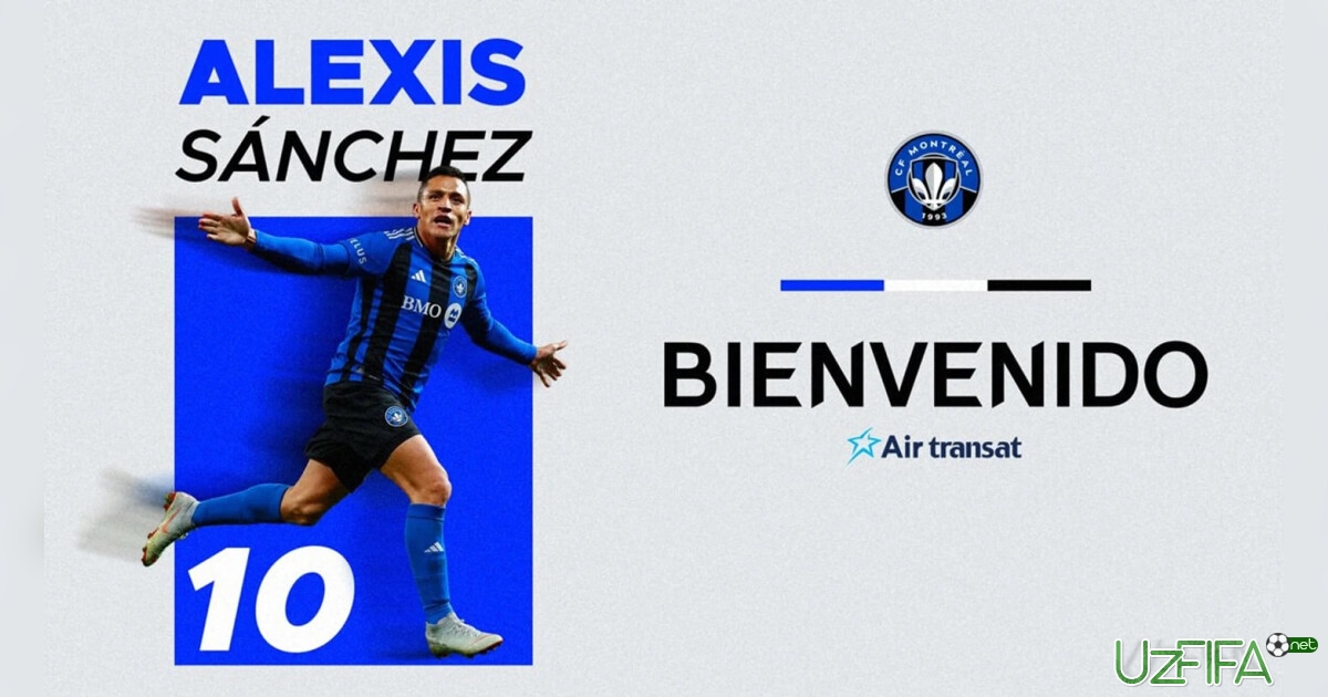 37 yoshli Aleksis Sanches MLSning "Monreal" klubiga o'tdi- uzfifa.net.