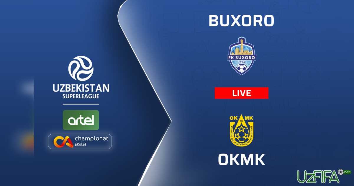 Superliga. "Buxoro" o'z maydonida OKMKni mag'lub etdi- uzfifa.net.