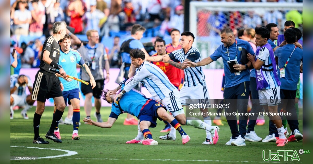 Paredes JCH-2026 finalidan keyingi janjal uchun 10 ta o'yinga diskvalifikaciya qilindi- uzfifa.net.