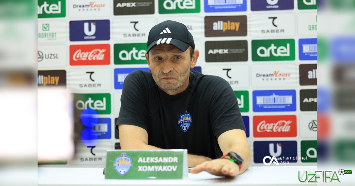 Aleksandr Xomyakov: "Futbol hozir baletga yaqinlashib boryapti"- uzfifa.net.