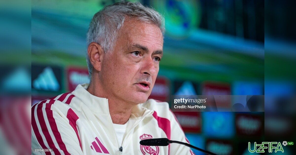 Mourinyu: “Qo'l ostimdagi futbolchilardan juda mamnunman. Kimningdir ketishini istamayman”- uzfifa.net.