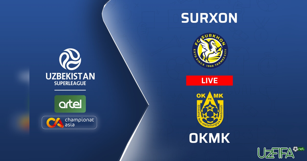 Superliga. "Surxon" – OKMK 0:0 (matnli translyatsiya)- uzfifa.net.