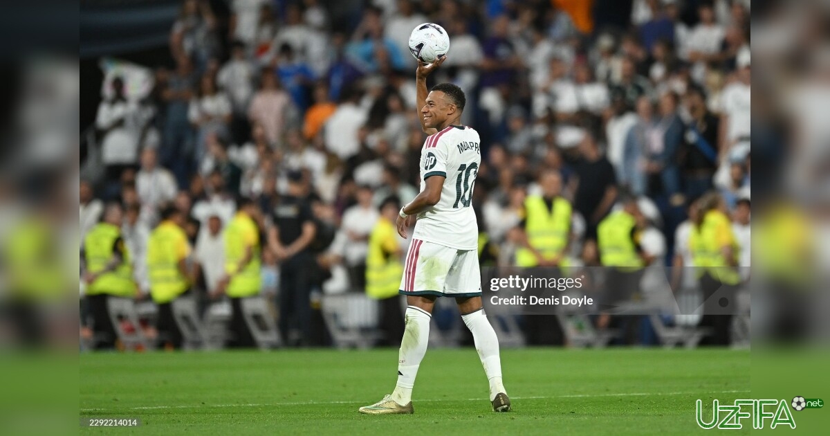 Mbappe La Liga o'yinidagi het-trikidan so'ng xeyterlariga murojaat qildi- uzfifa.net.