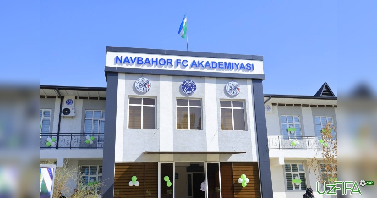 “Ayaks” bilan hamkorlikdagi “Navbahor” akademiyasi o'z faoliyatini boshladi- uzfifa.net.