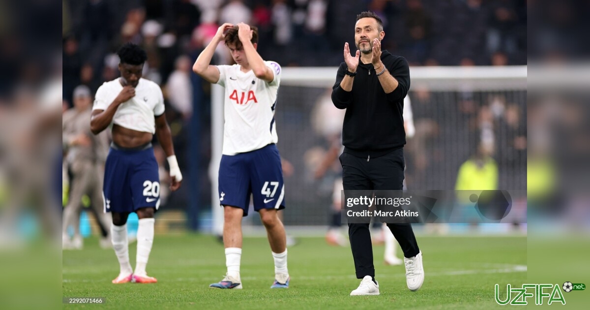 "Tottenxem" 51 yil oldingi antirekordni takrorladi- uzfifa.net.