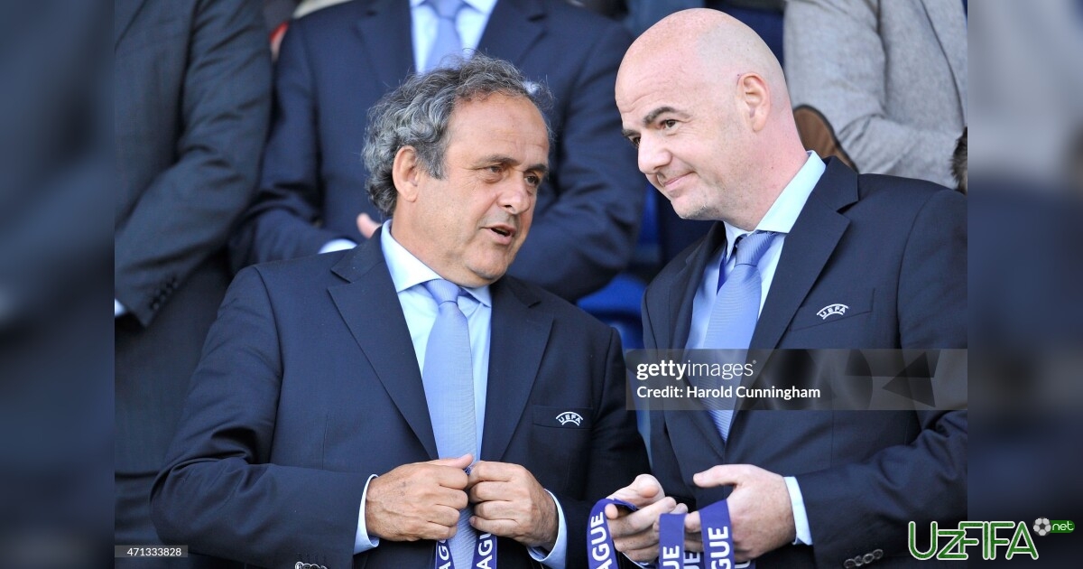 Platini Infantinoni tanqid qilib, uni FIFAdan iste'foga chiqishga chaqirdi- uzfifa.net.