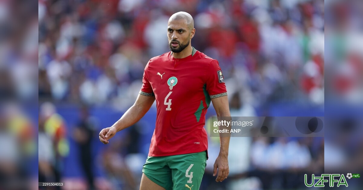 Amrabat terma jamoani Uahbi boshqarayotgan muddatda Marokash terma jamoasida o'ynamaydi- uzfifa.net.