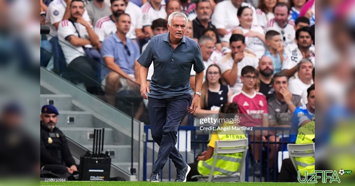 Mourinyu: "Futbol - bu faqat gollardan zavqlanish degani emas"- uzfifa.net.