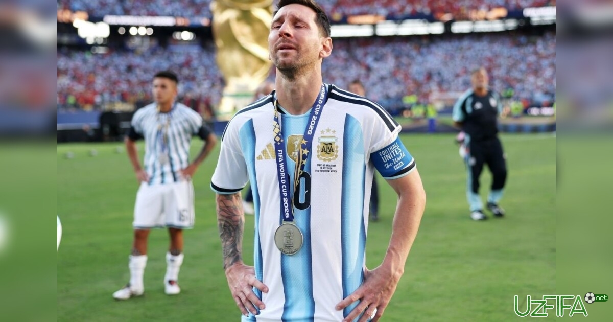 Messi Argentina terma jamoasidagi faoliyatini yakunlaganini e'lon qildi- uzfifa.net.