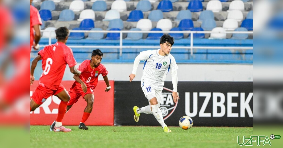 U-20 Osiyo chempionati: Xitoy sari yo'l boshlandi- uzfifa.net.