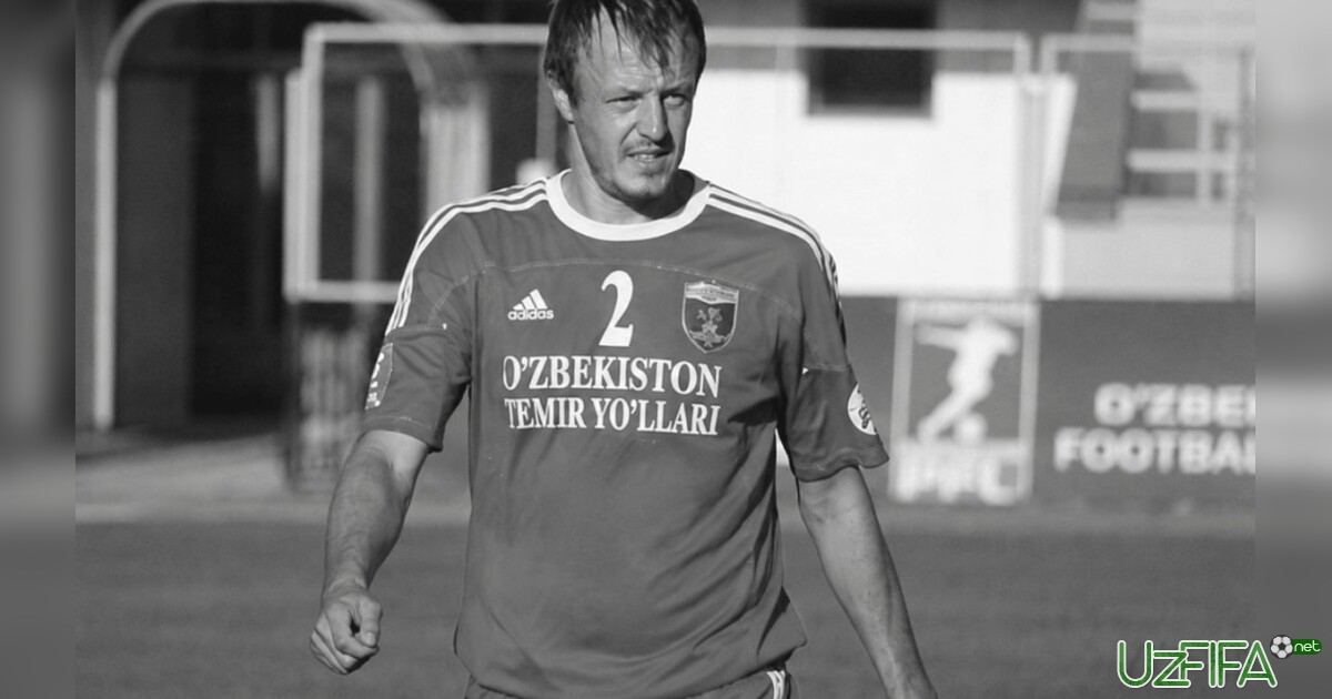 O'zbekiston chempionatida o'ynagan Arturas Fomenko vafot etdi- uzfifa.net.