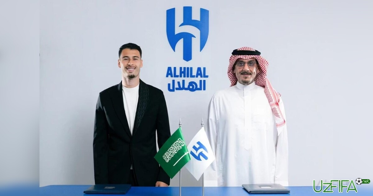 Rasman: Martinelli - "Al Hilol" futbolchisi- uzfifa.net.