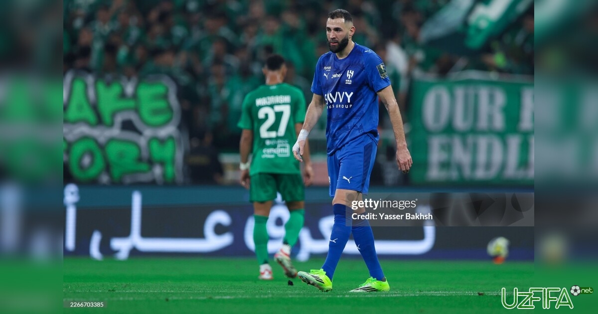 Benzema Saudiya Arabistoni chempionati tufayli faoliyatini yakunlashi mumkin- uzfifa.net.