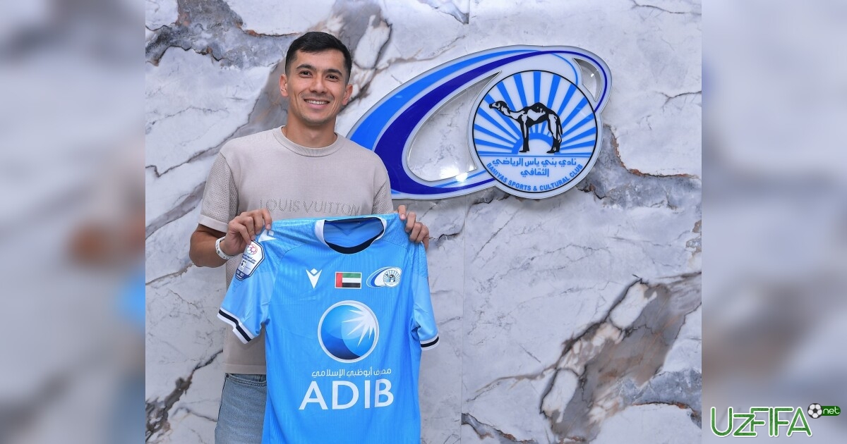 Aziz G'aniev faoliyatini BAAning "Baniyas" klubida davom ettiradi- uzfifa.net.