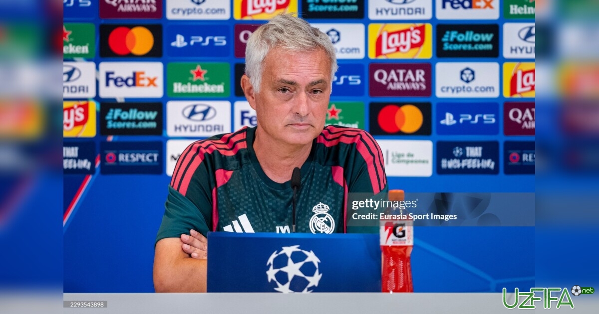 Mourinyu "Real" oldida YCHL sovrini qarzdorman deb hisoblamaydi- uzfifa.net.