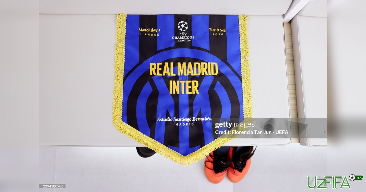 "Real" - "Inter". Tarkiblar bilan tanishing- uzfifa.net.