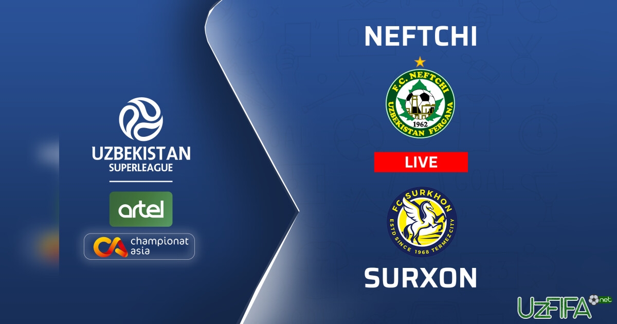 Superliga. "Neftchi" - "Surxon" 1:0 (matnli translyatsiya)- uzfifa.net.