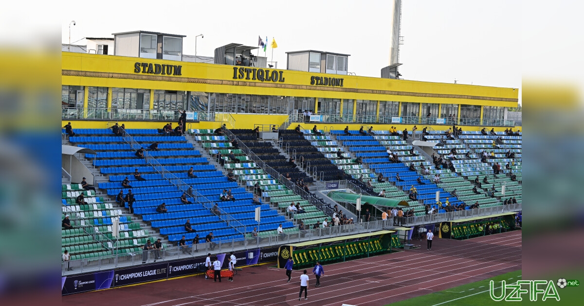 “Istiqlol” stadioni bugungi to'qnashuvga tayyor!- uzfifa.net.