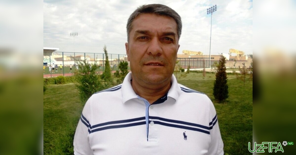 Vali Sultonov - "Xorazm" bosh murabbiyi- uzfifa.net.