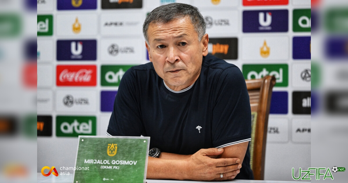 Mirjalol Qosimov: "Keyingi bosqichga chiqqanimizdan xursandman"- uzfifa.net.