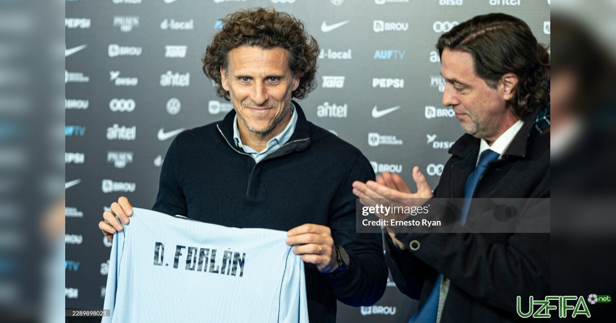 Forlan Urugvay terma jamoasidagi ilk qaydnomasini e'lon qildi- uzfifa.net.