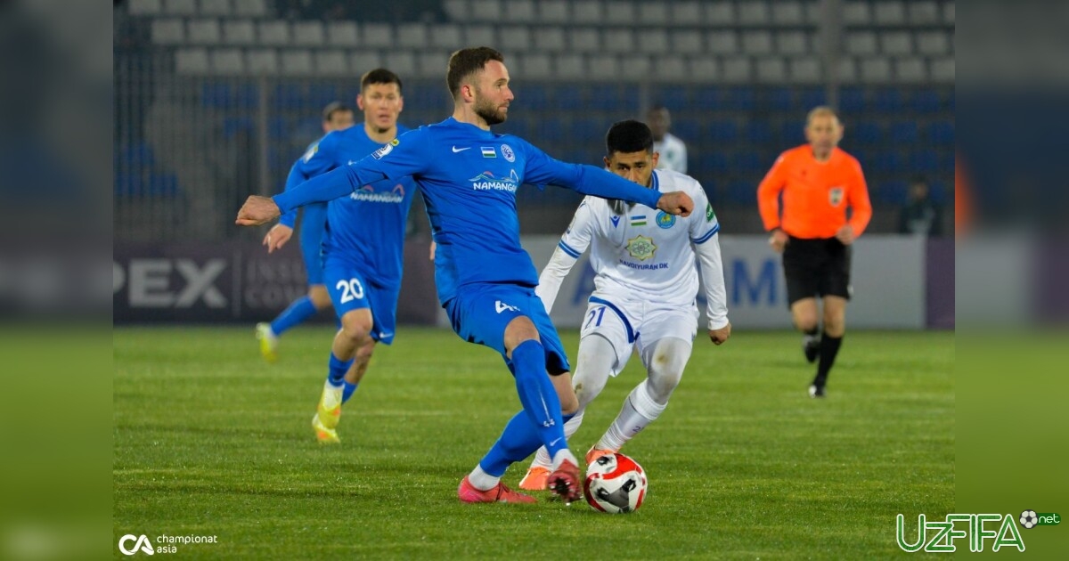 Superliga. "Navbahor" – "Dinamo" (matnli translyatsiya)- uzfifa.net.