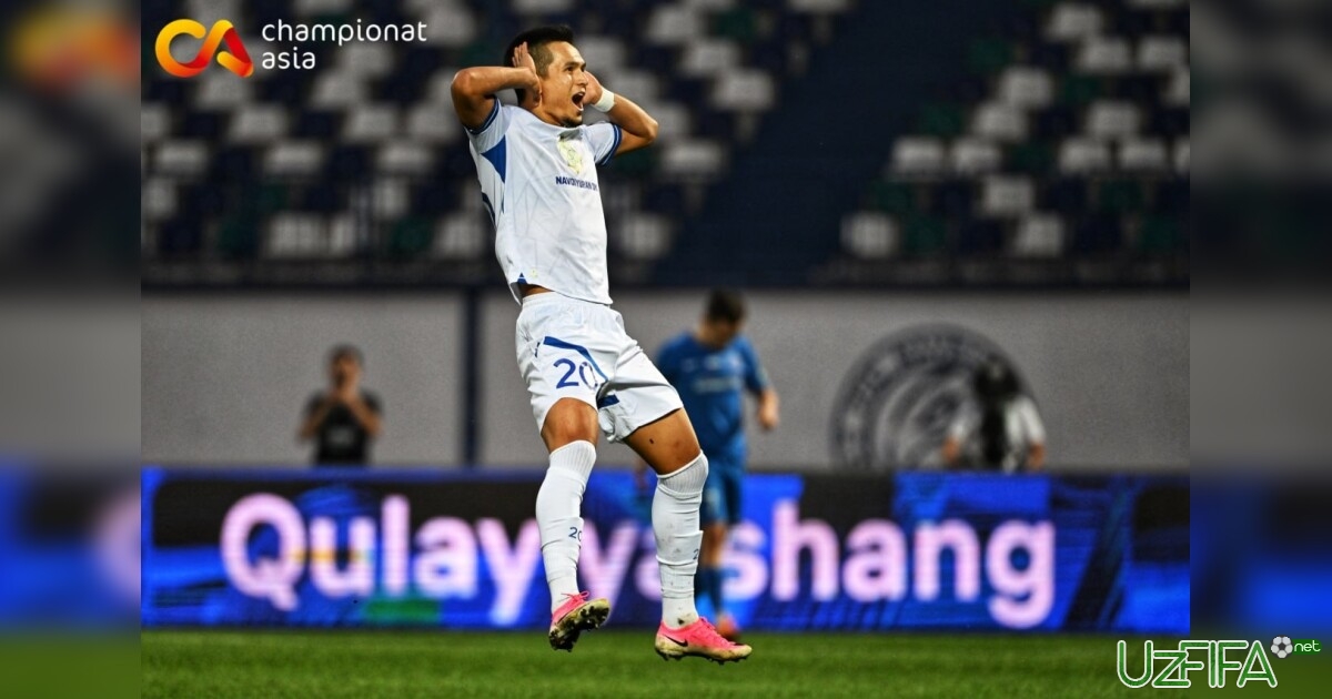 Jaloliddin Jumaboev: "Gol nishonlashim namanganlik muxlislarga atalmagan"- uzfifa.net.