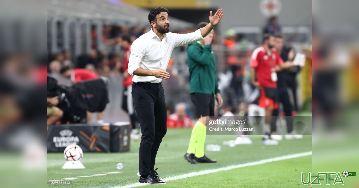 Amorim: “Milan”dagi bosim “Manchester Yunayted”dagidek”- uzfifa.net.