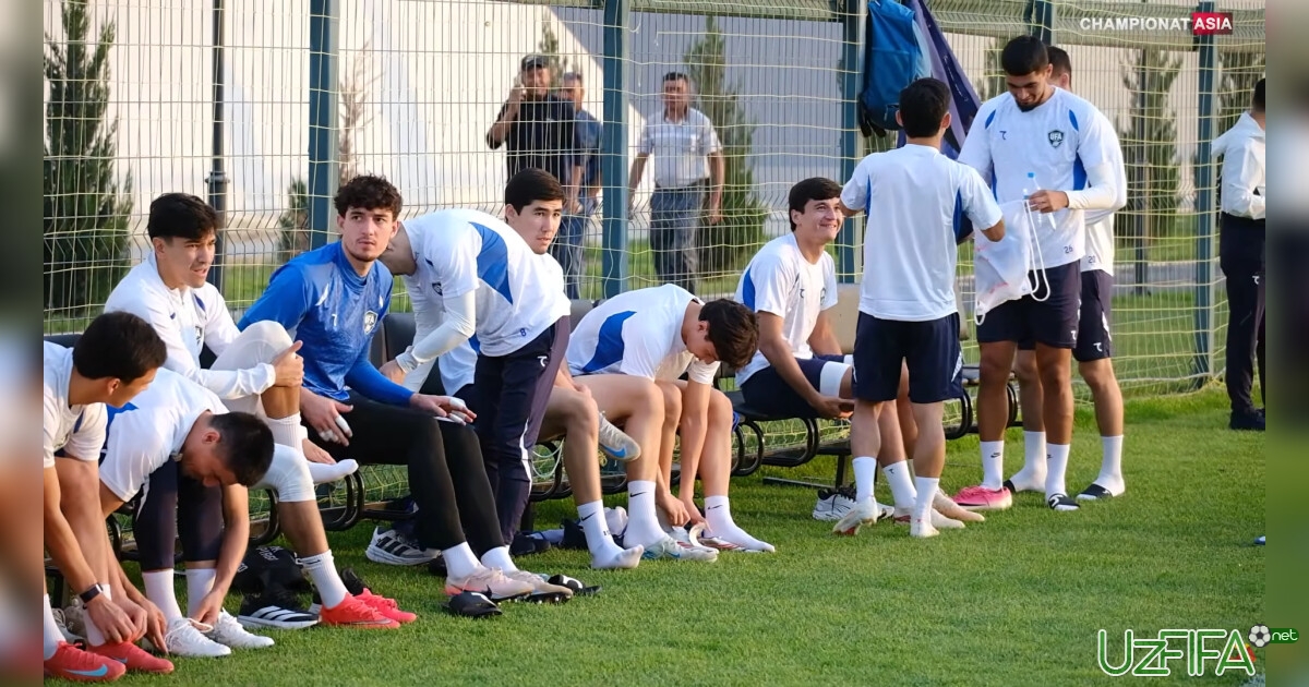 Behruz Karimov terma jamoada. O'zbekiston terma jamoasining yig'ini - 2 kun- uzfifa.net.