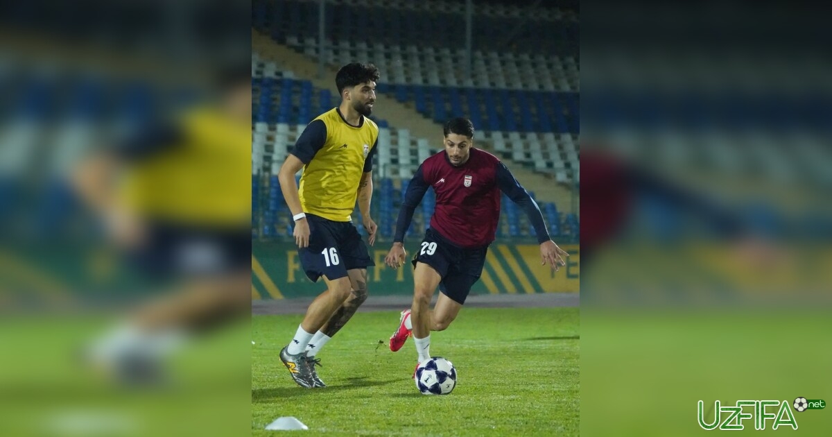 Eron terma jamoasi Farg'onada mashg'ulot o'tkazdi- uzfifa.net.