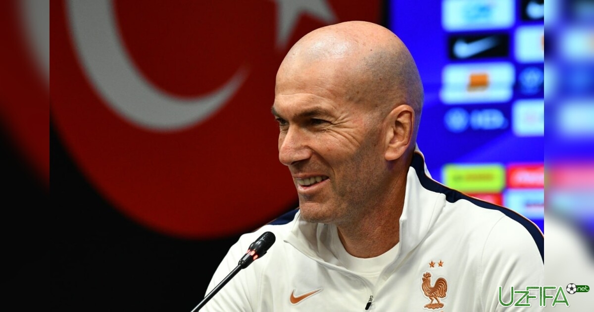 Zinedin Zidan: "Juda xayajondaman"- uzfifa.net.