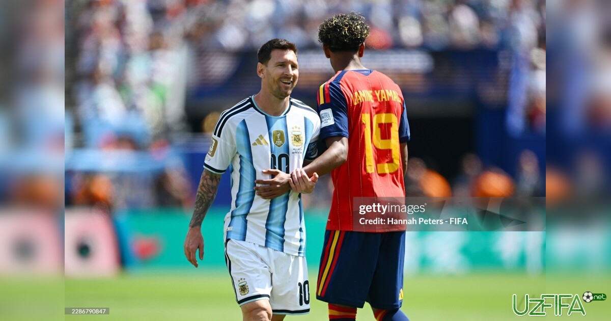 Yamal otasidan Messi uni cho'miltirayotgan suratni joylamaslikni so'ragan- uzfifa.net.