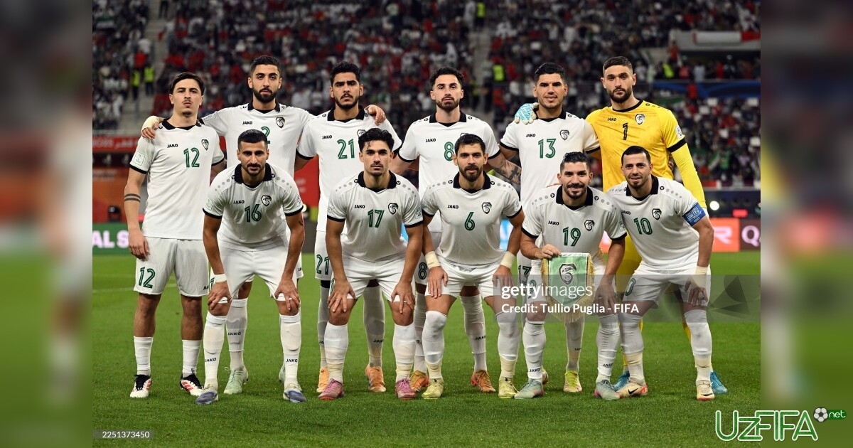 Suriya O'zbekistonga qarshi uchrashuv oldidan Iordaniya bilan durang o'ynadi- uzfifa.net.