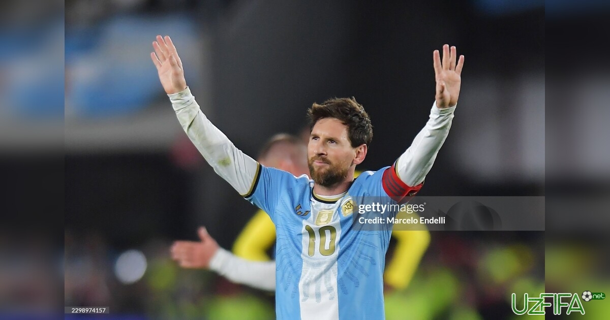 Messining xayrlashuv uchrashuvida Argentina Afrika vakilini yirik hisobda engdi- uzfifa.net.