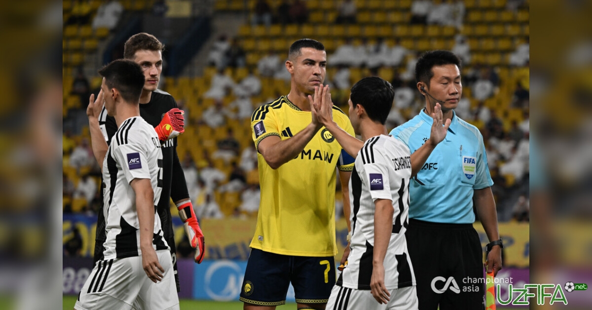 Ronaldu "Al Nacsr"ning  "Neftchi" ustidan qozonilgan g'alabasiga munosabat bildirdi- uzfifa.net.