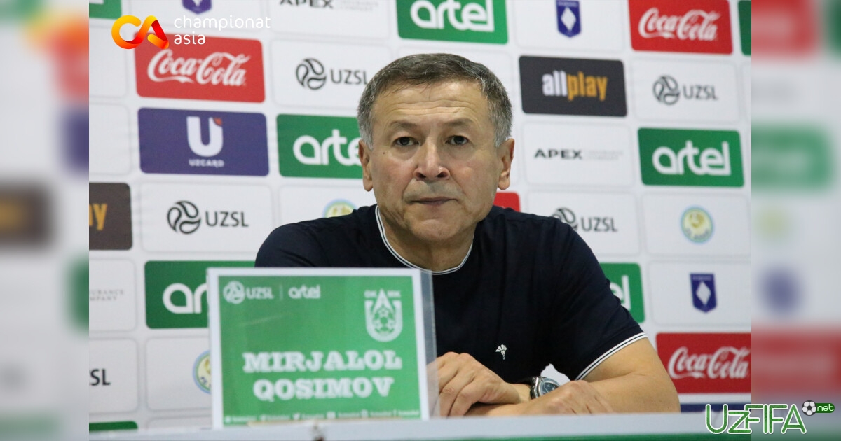 Mirjalol Qosimov: "Hammaga imkon berish uchun rotaciyaga qo'l uryapmiz"- uzfifa.net.