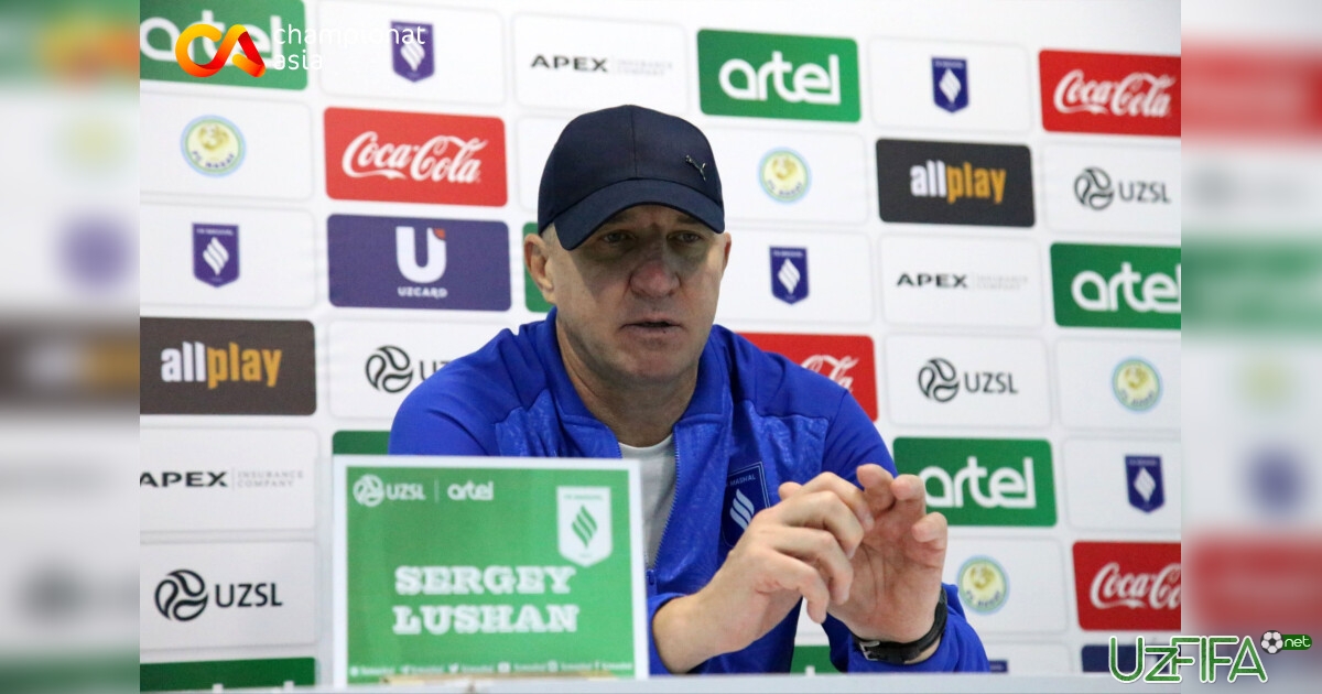 Sergey Lushchan: "Mavsum oxiriga kelib faqat yoshlar jamoamizda bo'ladi"- uzfifa.net.