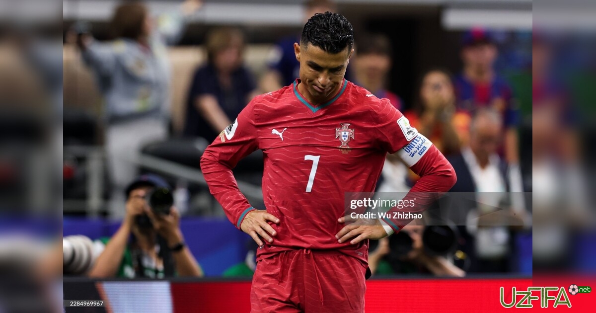 Ronaldu Portugaliya futbol Federatsiyasi tomonidan diskvalifikaciya qilindi- uzfifa.net.