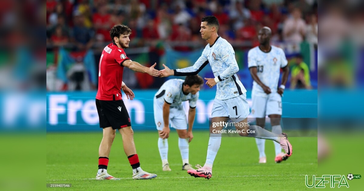 Ronaldu og'ir jarohat olgan Kvaratsxeliyaga ta’sirli maktub yo'lladi- uzfifa.net.