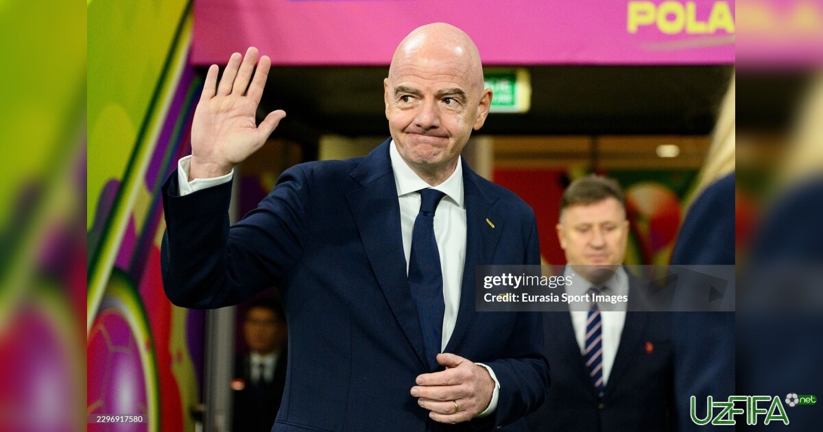 OFK Janni Infantinoni FIFA prezidentligiga to'rtinchi muddatga nomzodini qo'yishda qo'llab-quvvatladi- uzfifa.net.