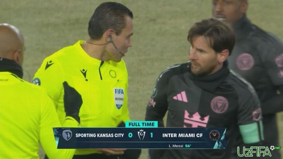                           Messidan avtograf olgan hakam jazolandi		- uzfifa.net.