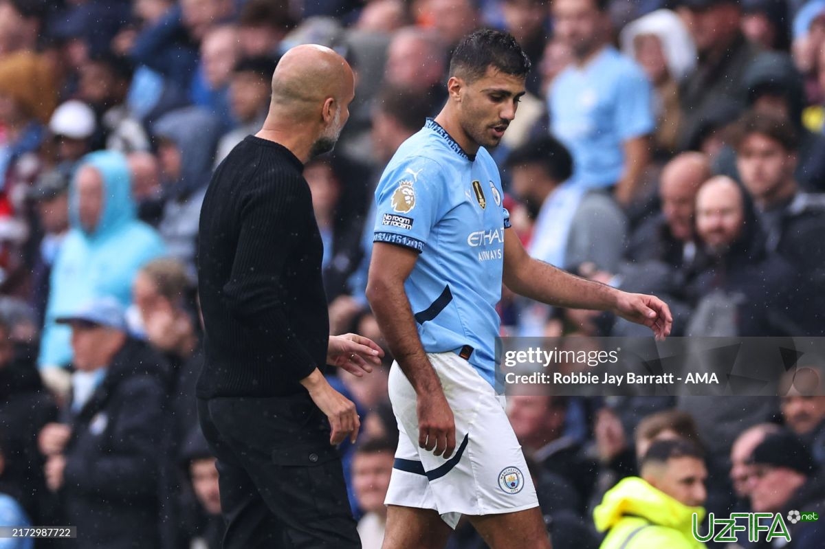                           Rodri tez orada qaytadi. Gvardiola buni malum qildi		- uzfifa.net.