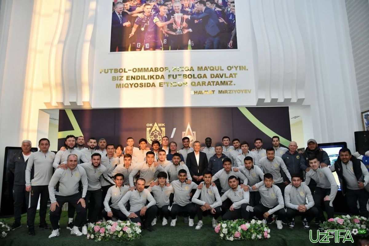                           OKMK futbol klubi yangi futbolchilarni tanishtirdi		- uzfifa.net.