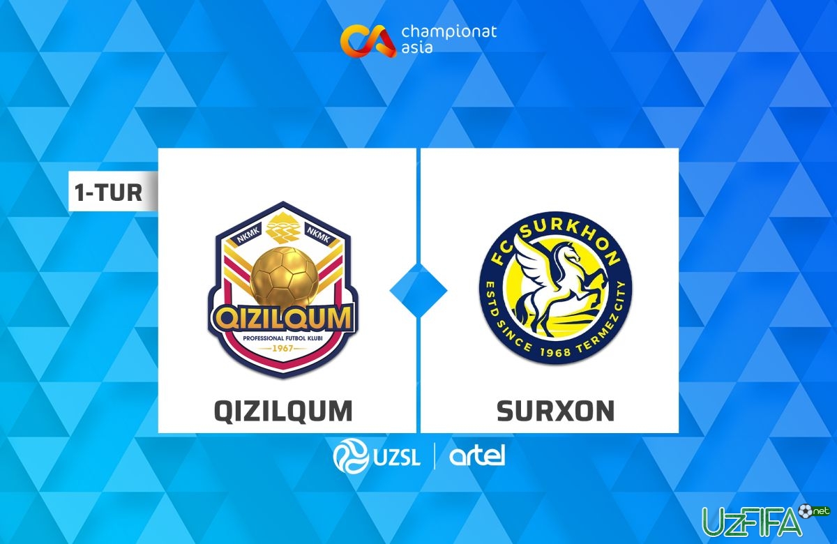 Live Superliga. “Qizilqum” - “Surxon” (matnli translyaciya) - uzfifa.net.