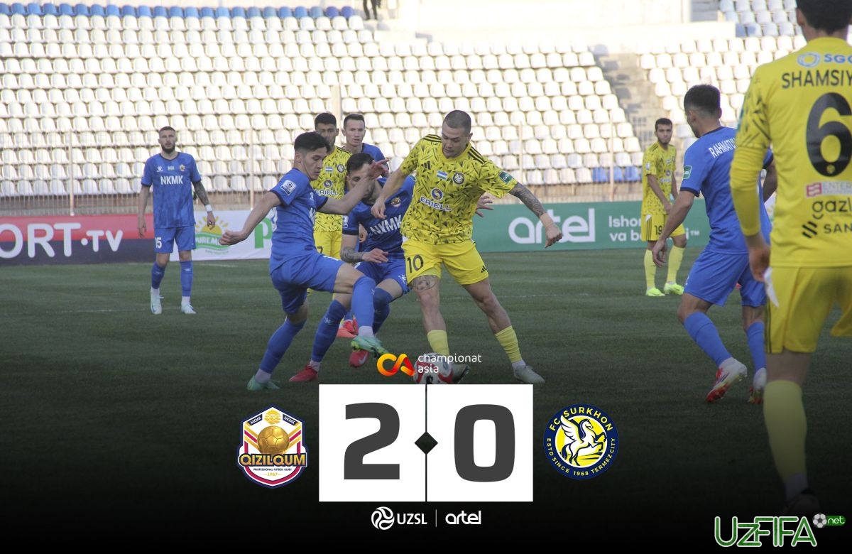 Superliga. “Qizilqum” mavsumni g'alaba bilan boshladi - uzfifa.net.